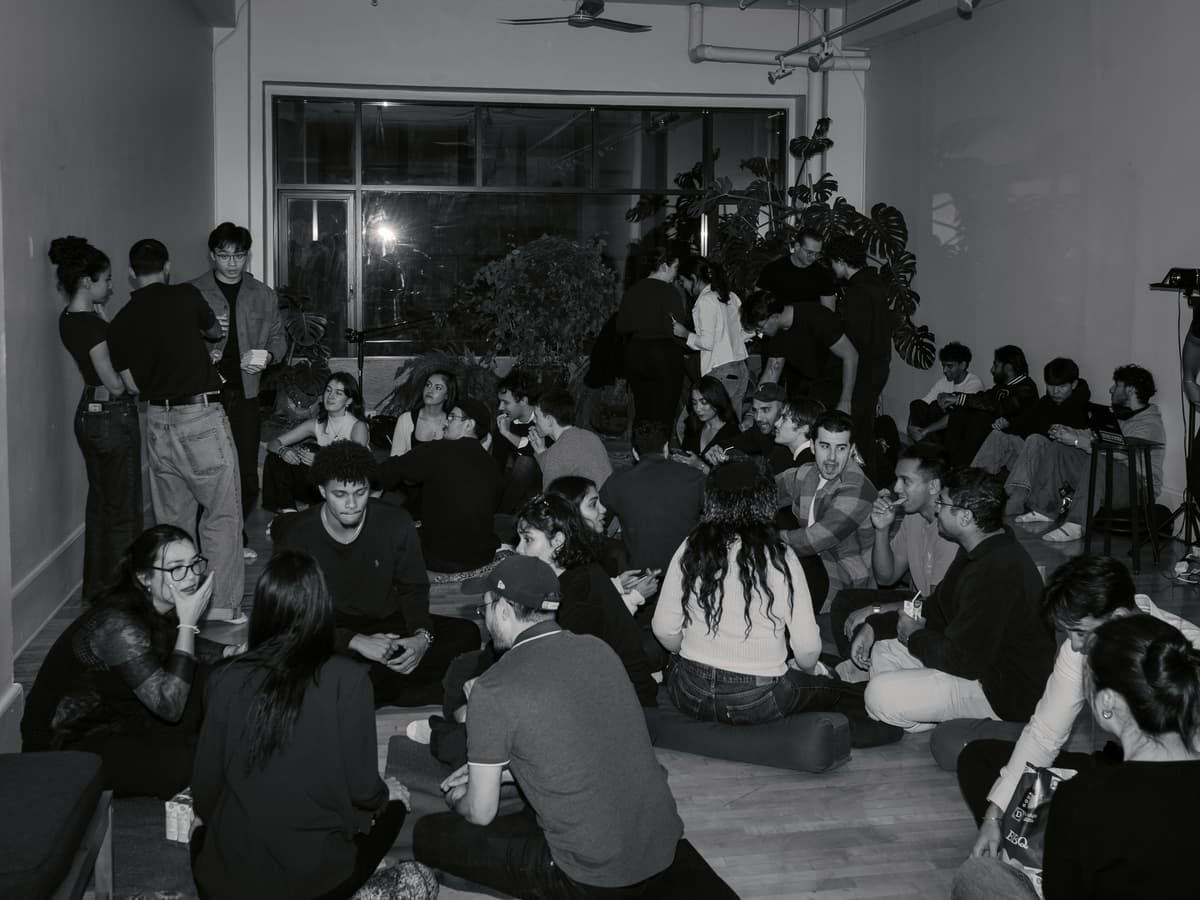 555 Electra event crowd